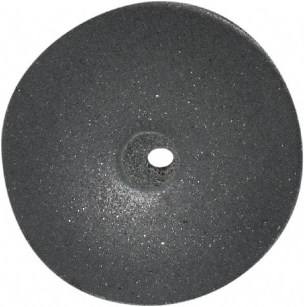 Cratex - 5/8" Diam x 1/16" Hole x 3/32" Thick, Surface Grinding Wheel - Silicon Carbide, Extra Fine Grade, 25,000 Max RPM, Rubber Bond, No Recess - Exact Tool & Supply