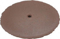 Cratex - 1" Diam x 1/16" Hole x 1/8" Thick, Surface Grinding Wheel - Silicon Carbide, Fine Grade, Rubber Bond, No Recess - Exact Tool & Supply