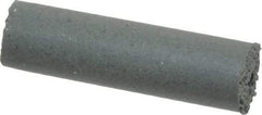 Cratex - 1/4" Max Diam x 7/8" Long, Cylinder, Rubberized Point - Coarse Grade, Silicon Carbide, 1/16" Arbor Hole, Unmounted - Exact Tool & Supply