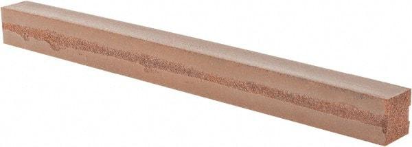 Cratex - 1/2" Wide x 6" Long x 1/2" Thick, Square Abrasive Block - Fine Grade - Exact Tool & Supply
