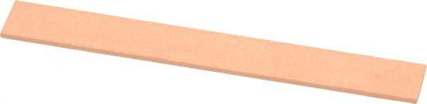 Value Collection - 220 Grit Aluminum Oxide Rectangular Polishing Stone - Very Fine Grade, 1/2" Wide x 4" Long x 1/16" Thick - Exact Tool & Supply