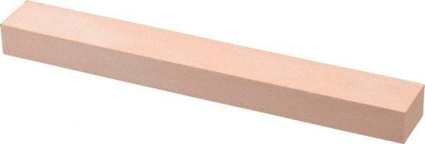 Made in USA - 400 Grit Aluminum Oxide Rectangular Polishing Stone - Super Fine Grade, 3/4" Wide x 6" Long x 1/2" Thick - Exact Tool & Supply