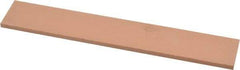 Made in USA - 400 Grit Aluminum Oxide Rectangular Polishing Stone - Super Fine Grade, 1" Wide x 6" Long x 1/8" Thick - Exact Tool & Supply