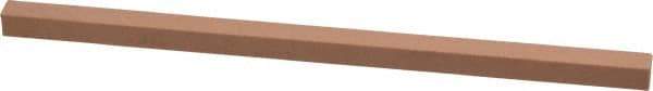 Value Collection - 220 Grit Aluminum Oxide Square Polishing Stone - Very Fine Grade, 1/4" Wide x 6" Long x 1/4" Thick - Exact Tool & Supply