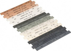 Value Collection - 20 Piece Aluminum Oxide & Silicon Carbide Polishing Stone Kit - Very Fine, Extra Fine & Super Fine - Exact Tool & Supply