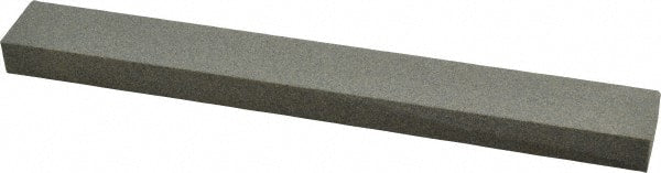 Made in USA - 120 Grit Aluminum Oxide Rectangular Roughing Stone - Exact Tool & Supply