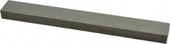 Made in USA - 120 Grit Aluminum Oxide Rectangular Roughing Stone - Exact Tool & Supply