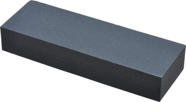 Norton - 6" Long x 2" Wide x 1" Thick, Silicon Carbide Sharpening Stone - Rectangle, Fine Grade - Exact Tool & Supply