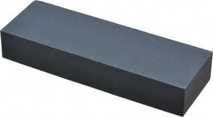 Norton - 6" Long x 2" Wide x 1" Thick, Silicon Carbide Sharpening Stone - Rectangle, Fine Grade - Exact Tool & Supply
