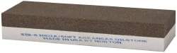 Norton - 6" Long x 2" Wide x 1" Thick, Aluminum Oxide Sharpening Stone - Rectangle, Coarse, Extra Fine Grade - Exact Tool & Supply