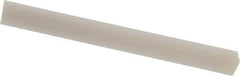 Made in USA - 3" Long x 3/8" Wide x 3/8" Thick, Novaculite Sharpening Stone - Triangle, Ultra Fine Grade - Exact Tool & Supply