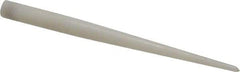 Made in USA - 3" Long x 1/4" Wide x 1/8" Thick, Novaculite Sharpening Stone - Point, Ultra Fine Grade - Exact Tool & Supply