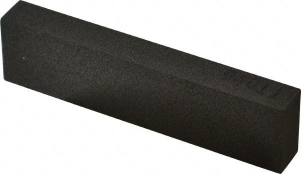 Made in USA - 4" Long x 1" Wide x 1/2" Thick, Aluminum Oxide Sharpening Stone - Rectangle, Coarse Grade - Exact Tool & Supply