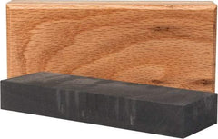 Made in USA - 6" Long x 2" Wide x 3/4" Thick, Novaculite Sharpening Stone - Rectangle, Extra Fine Grade - Exact Tool & Supply
