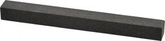 Made in USA - 4" Long x 3/8" Wide x 3/8" Thick, Aluminum Oxide Sharpening Stone - Square, Coarse Grade - Exact Tool & Supply