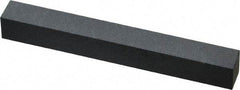 Made in USA - 3" Long x 3/8" Wide x 3/8" Thick, Novaculite Sharpening Stone - Square, Ultra Fine Grade - Exact Tool & Supply
