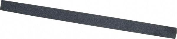 Made in USA - 4" Long x 1/4" Wide x 1/4" Thick, Silicon Carbide Sharpening Stone - Triangle, Medium Grade - Exact Tool & Supply