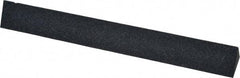 Made in USA - 4" Long x 1/2" Wide x 1/2" Thick, Silicon Carbide Sharpening Stone - Triangle, Medium Grade - Exact Tool & Supply
