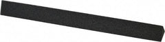 Made in USA - 4" Long x 3/8" Wide x 3/8" Thick, Aluminum Oxide Sharpening Stone - Triangle, Coarse Grade - Exact Tool & Supply