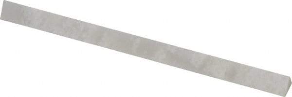 Made in USA - 3" Long x 1/4" Wide x 1/4" Thick, Novaculite Sharpening Stone - Triangle, Ultra Fine Grade - Exact Tool & Supply