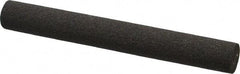 Made in USA - 4" Long x 1/2" Diam x 1/2" Thick, Aluminum Oxide Sharpening Stone - Round, Coarse Grade - Exact Tool & Supply