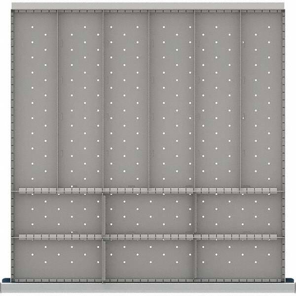 LISTA - 12-Compartment Drawer Divider Layout for 3.15" High Drawers - Exact Tool & Supply