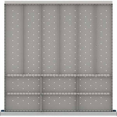LISTA - 12-Compartment Drawer Divider Layout for 3.15" High Drawers - Exact Tool & Supply