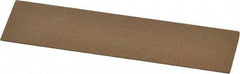 Made in USA - 4" Long x 1" Wide x 1/8" Thick, Aluminum Oxide Sharpening Stone - Knife, Medium Grade - Exact Tool & Supply