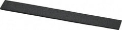 Made in USA - 1/2" Wide x 4" OAL, Aluminum Oxide Sharpening Stone - Flat, Coarse Grade, 120 Grit - Exact Tool & Supply