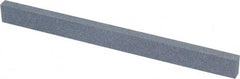 Norton - 150 Grit Silicon Carbide Rectangular Polishing Stone - Very Fine Grade, 1/2" Wide x 6" Long x 1/4" Thick - Exact Tool & Supply