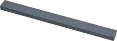Norton - 320 Grit Silicon Carbide Rectangular Polishing Stone - Extra Fine Grade, 1/2" Wide x 6" Long x 1/4" Thick - Exact Tool & Supply