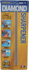 Eze Lap - Coarse, Single End Diamond Hone - 250 Grit, 1/4" Wide x 1/4" High x 6" OAL - Exact Tool & Supply