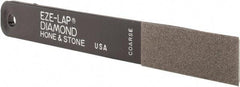 Eze Lap - Coarse, 2" Length of Cut, Single End Diamond Hone - 250 Grit, 3/4" Wide x 3/16" High - Exact Tool & Supply