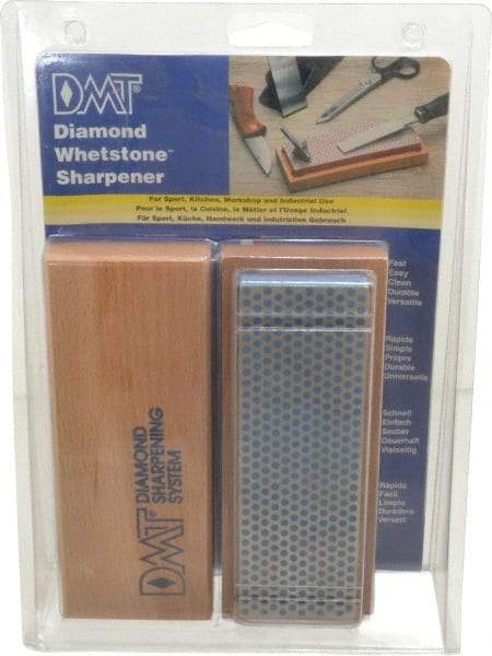 DMT - 6" Long x 2" Wide x 3/4" Thick, Diam ond Sharpening Stone - Rectangle, 325 Grit, Coarse Grade - Exact Tool & Supply