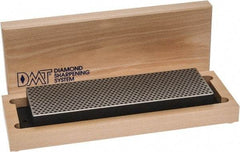 DMT - 8" Long x 2-5/8" Wide x 1-1/4" Thick, Diam ond Sharpening Stone - Rectangle, 220 Grit, Extra Coarse Grade - Exact Tool & Supply