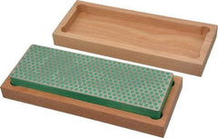 DMT - 6" Long x 2" Wide x 3/4" Thick, Diam ond Sharpening Stone - Rectangle, 1200 Grit, Extra Fine Grade - Exact Tool & Supply