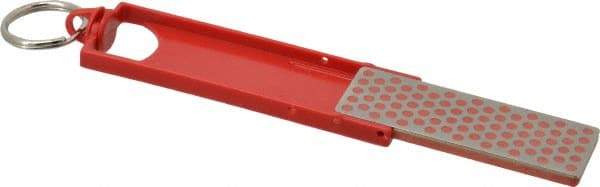 DMT - Fine Grade, Diamond Whetsone Sharpener - 25 Micron, Diamond Area 2-3/4" Long x 15/16" Wide, 5-1/2" Open Length, 2-11/16" Closed Length - Exact Tool & Supply