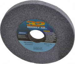 Norton - 6" Diam x 1-1/4" Hole x 1/2" Thick, K Hardness, 46 Grit Surface Grinding Wheel - Aluminum Oxide, Type 1, Coarse Grade, 4,140 Max RPM, Vitrified Bond, No Recess - Exact Tool & Supply
