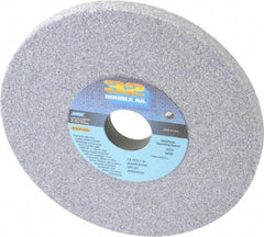 Norton - 7" Diam x 1-1/4" Hole x 1/2" Thick, H Hardness, 46 Grit Surface Grinding Wheel - Aluminum Oxide, Type 1, Coarse Grade, 3,600 Max RPM, Vitrified Bond, No Recess - Exact Tool & Supply