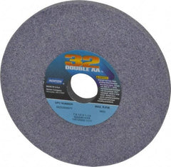 Norton - 7" Diam x 1-1/4" Hole x 1/2" Thick, I Hardness, 46 Grit Surface Grinding Wheel - Aluminum Oxide, Type 1, Coarse Grade, 3,600 Max RPM, Vitrified Bond, No Recess - Exact Tool & Supply
