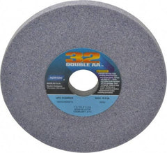 Norton - 7" Diam x 1-1/4" Hole x 1/2" Thick, J Hardness, 46 Grit Surface Grinding Wheel - Aluminum Oxide, Type 1, Coarse Grade, 3,600 Max RPM, Vitrified Bond, No Recess - Exact Tool & Supply