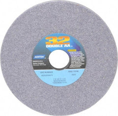 Norton - 7" Diam x 1-1/4" Hole x 1/2" Thick, K Hardness, 46 Grit Surface Grinding Wheel - Aluminum Oxide, Type 1, Coarse Grade, 3,600 Max RPM, Vitrified Bond, No Recess - Exact Tool & Supply