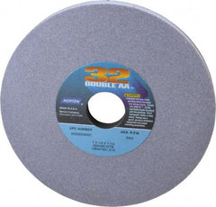 Norton - 7" Diam x 1-1/4" Hole x 1/2" Thick, I Hardness, 80 Grit Surface Grinding Wheel - Aluminum Oxide, Type 1, Medium Grade, 3,600 Max RPM, Vitrified Bond, No Recess - Exact Tool & Supply