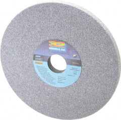 Norton - 8" Diam x 1-1/4" Hole x 1/2" Thick, H Hardness, 46 Grit Surface Grinding Wheel - Aluminum Oxide, Type 1, Coarse Grade, 3,105 Max RPM, Vitrified Bond, No Recess - Exact Tool & Supply