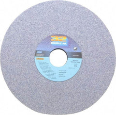 Norton - 8" Diam x 1-1/4" Hole x 1/2" Thick, I Hardness, 46 Grit Surface Grinding Wheel - Aluminum Oxide, Type 1, Coarse Grade, 3,105 Max RPM, Vitrified Bond, No Recess - Exact Tool & Supply