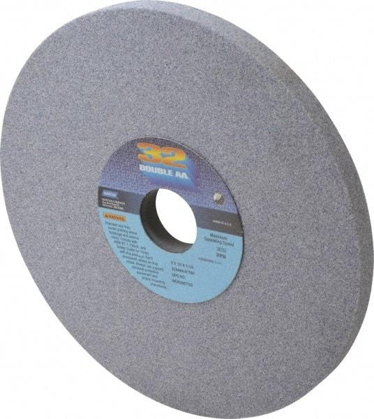 Norton - 8" Diam x 1-1/4" Hole x 1/2" Thick, I Hardness, 60 Grit Surface Grinding Wheel - Aluminum Oxide, Type 1, Medium Grade, 3,600 Max RPM, Vitrified Bond, No Recess - Exact Tool & Supply