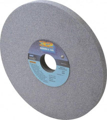 Norton - 8" Diam x 1-1/4" Hole x 1/2" Thick, I Hardness, 60 Grit Surface Grinding Wheel - Aluminum Oxide, Type 1, Medium Grade, 3,600 Max RPM, Vitrified Bond, No Recess - Exact Tool & Supply
