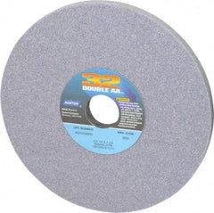 Norton - 8" Diam x 1-1/4" Hole x 1/2" Thick, J Hardness, 60 Grit Surface Grinding Wheel - Aluminum Oxide, Type 1, Medium Grade, 3,600 Max RPM, Vitrified Bond, No Recess - Exact Tool & Supply