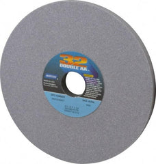 Norton - 8" Diam x 1-1/4" Hole x 1/2" Thick, K Hardness, 80 Grit Surface Grinding Wheel - Aluminum Oxide, Type 1, Medium Grade, 3,600 Max RPM, Vitrified Bond, No Recess - Exact Tool & Supply