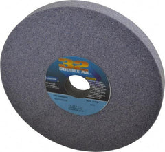 Norton - 8" Diam x 1-1/4" Hole x 3/4" Thick, J Hardness, 46 Grit Surface Grinding Wheel - Aluminum Oxide, Type 1, Coarse Grade, 3,600 Max RPM, Vitrified Bond, No Recess - Exact Tool & Supply